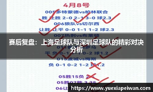 赛后复盘：上海足球队与深圳足球队的精彩对决分析